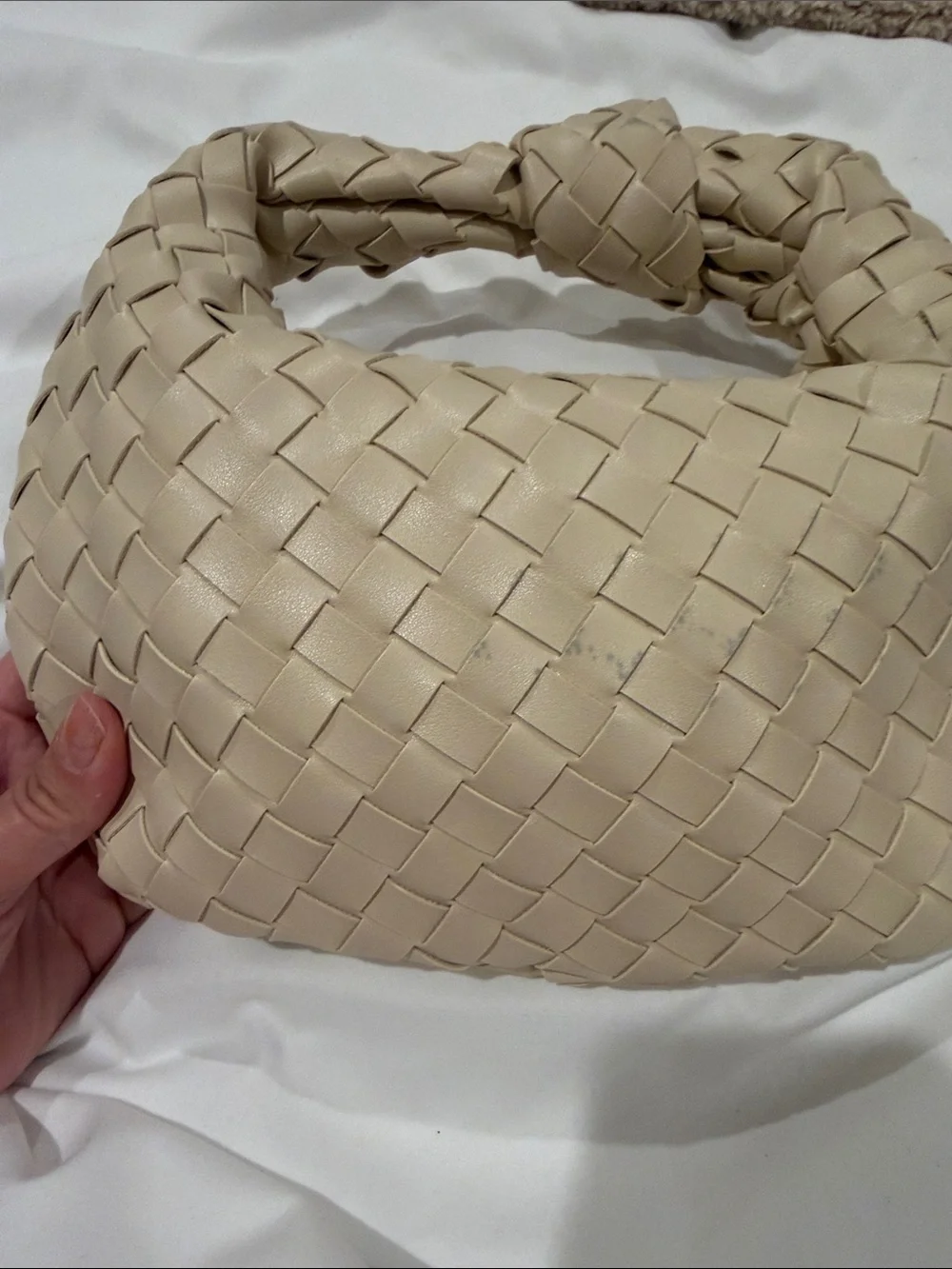 Urban Expressions  Oatmilk Woven Tracy Bag